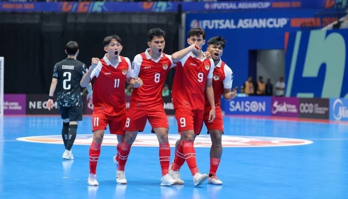 Timnas Futsal U17 Indonesia Dicukur Brasil 0-9 di VI Nations U17 Futsal Tournament 2026