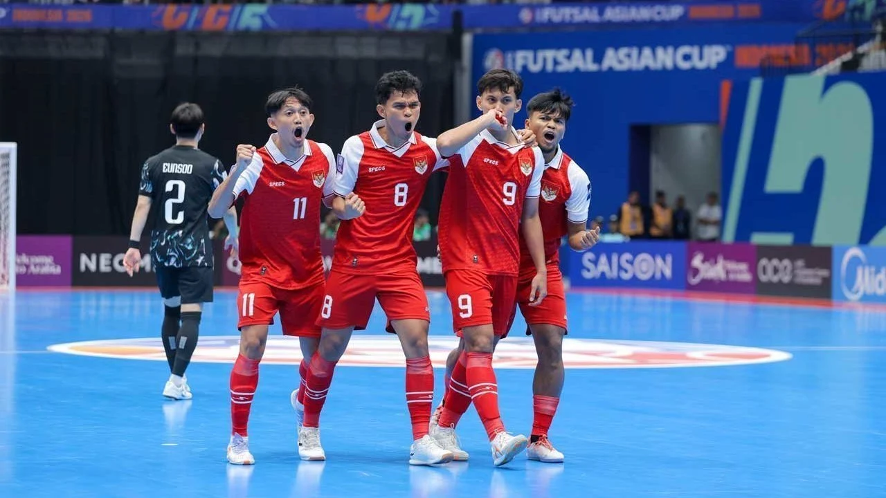 Timnas Futsal U17 Indonesia Dicukur Brasil 0-9 di VI Nations U17 Futsal Tournament 2026