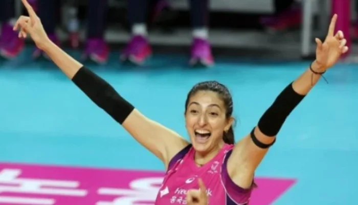 Tutku Burcu, Pemain Voli Turki yang Membuat Sejarah di Liga Voli Korea