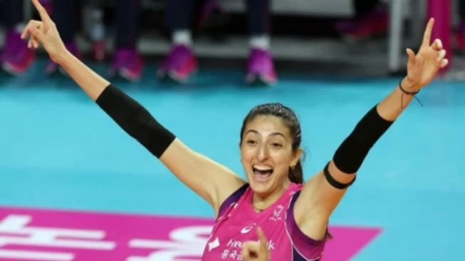 Tutku Burcu, Pemain Voli Turki yang Membuat Sejarah di Liga Voli Korea