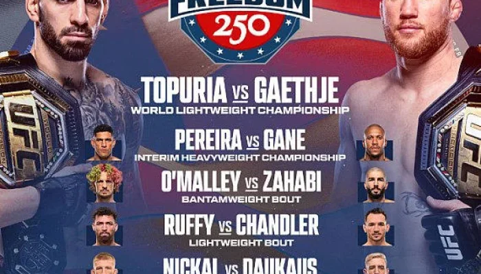 UFC Freedom 250: FBI Gagalkan Rencana Serangan Teroris di White House