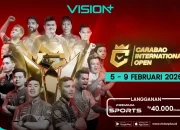 Vision+: Tempat Nonton Sportacular International Match dan Indonesia Open 2026