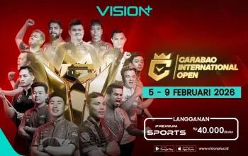 Vision+: Tempat Nonton Sportacular International Match dan Indonesia Open 2026