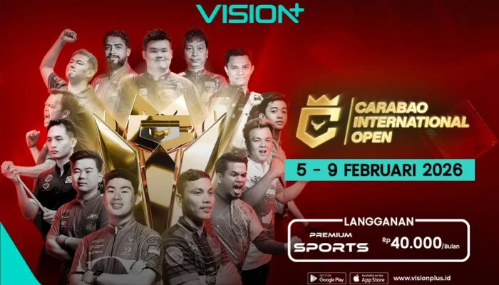 Vision+: Tempat Nonton Sportacular International Match dan Indonesia Open 2026