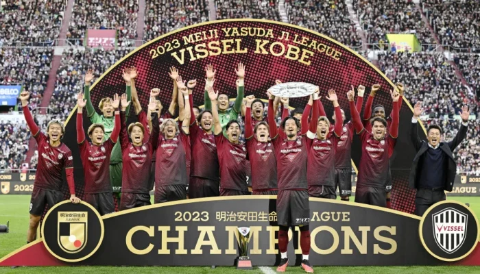 Vissel Kobe Dinobatkan sebagai Juara J.League 100 Year Vision