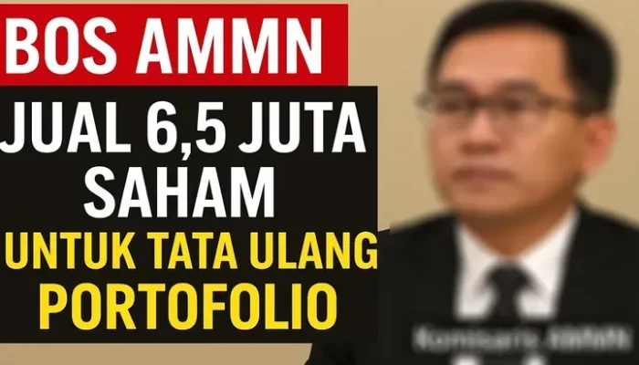 Alexander Ramlie Membeli Saham AMMN Lagi, Apa yang Terjadi di Balik Pembelian Ini?