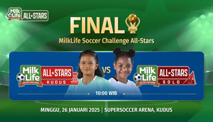 All-Stars Kudus Melaju ke Final MilkLife Soccer Challenge 2026