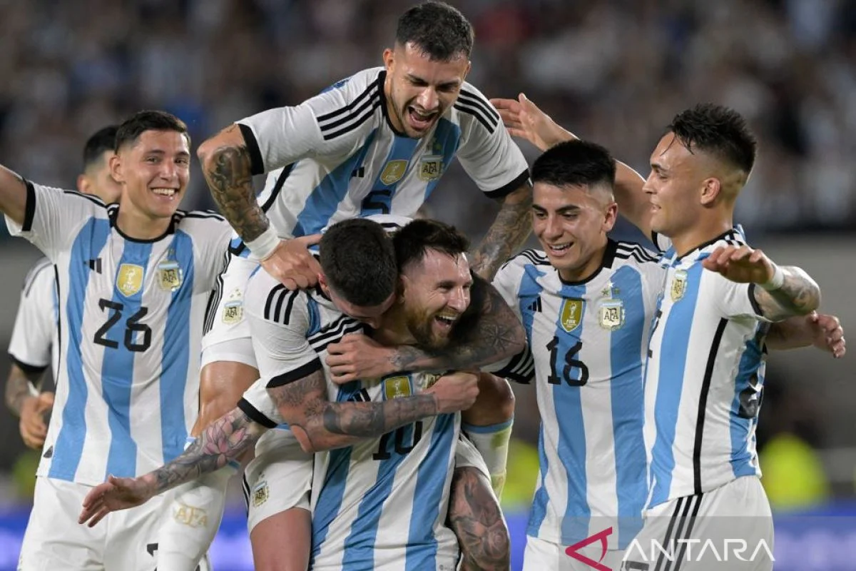 Argentina Bangkit dari Keterpurukan, Messi Pencetak Gol Penentu
