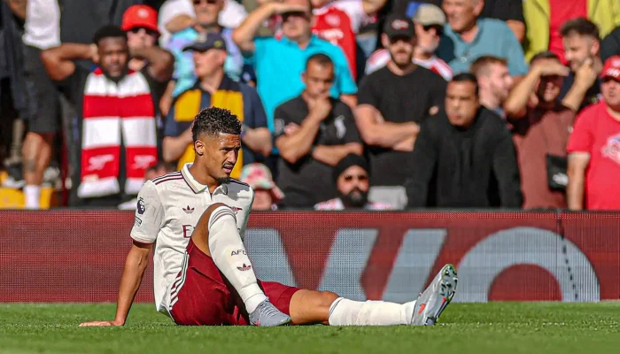 Arsenal Terpaksa Mencari Pengganti William Saliba Usai Cedera Punggung