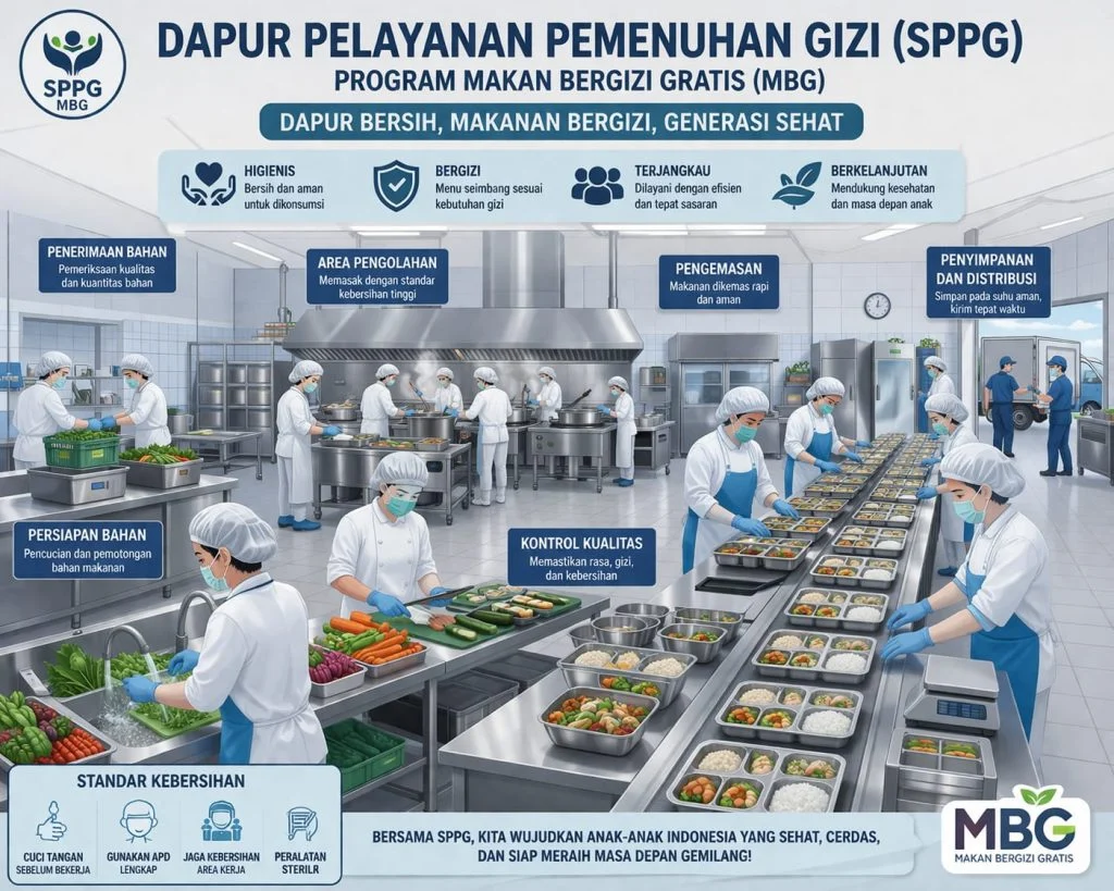 Badan Gizi Nasional Siap Tutup SPPG yang Tidak Memenuhi Standar