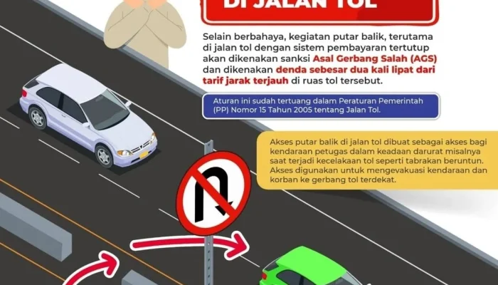 Bahaya Fatal di Jalan Tol: Mengapa Putar Balik Bisa Menjadi Bencana