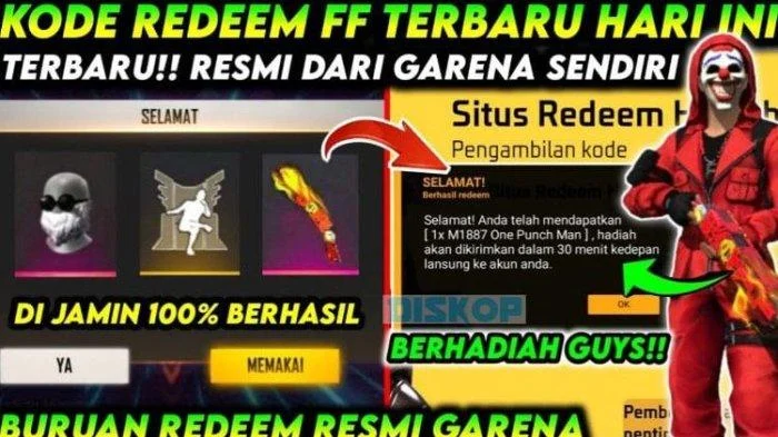 Berita Utama Hari Ini: Kode Redeem FF, Bruce Lee Day, dan Kasus Kebakaran Hutan