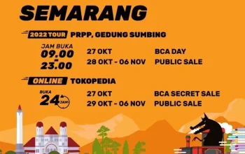 Big Bad Wolf Hadir di Semarang, Membawa Sejuta Buku untuk Meningkatkan Minat Baca