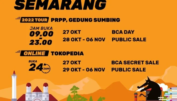 Big Bad Wolf Hadir di Semarang, Membawa Sejuta Buku untuk Meningkatkan Minat Baca