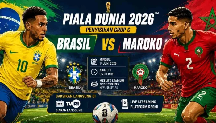 Brasil vs Maroko: Pertarungan Sengit di Piala Dunia 2026