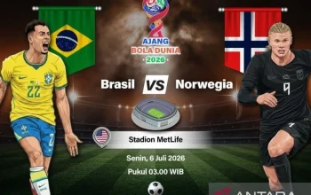 Brasil vs Norwegia di Piala Dunia 2026: Erling Haaland Jadi Pahlawan dengan Dua Gol