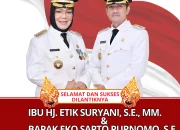 Bupati Sukoharjo Etik Suryani Ditetapkan sebagai Tersangka OTT KPK