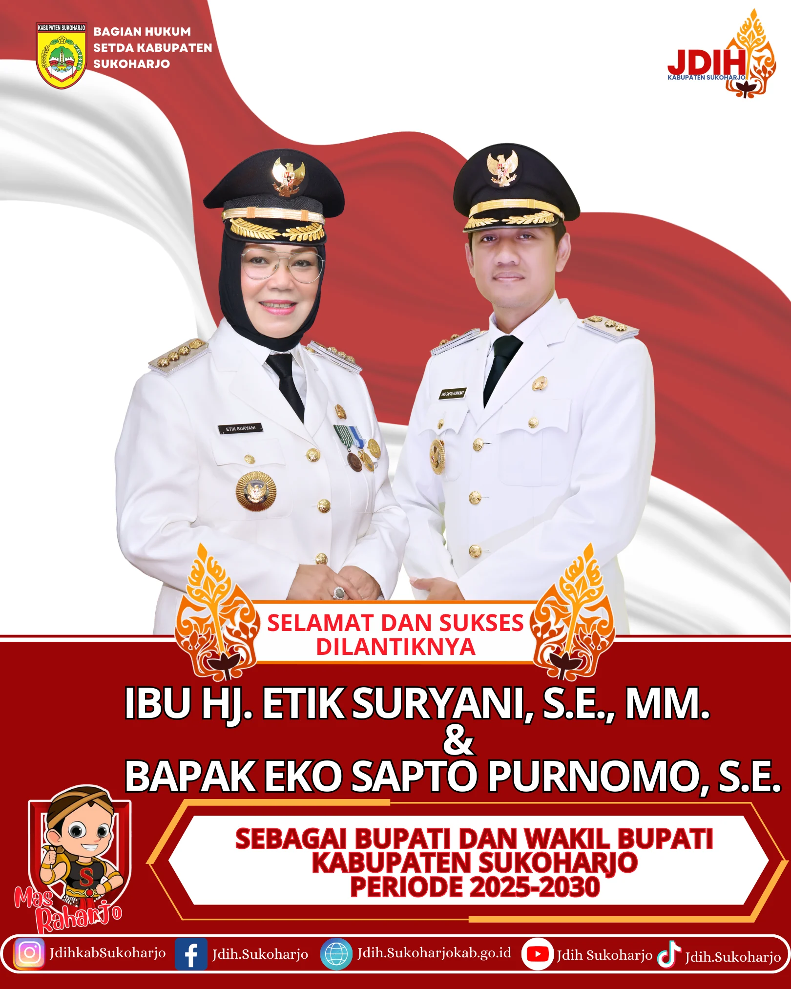 Bupati Sukoharjo Etik Suryani Ditetapkan sebagai Tersangka OTT KPK