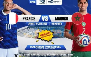 Cara Nonton Piala Dunia 2026: Prancis vs Maroko, Live Streaming dan TVRI