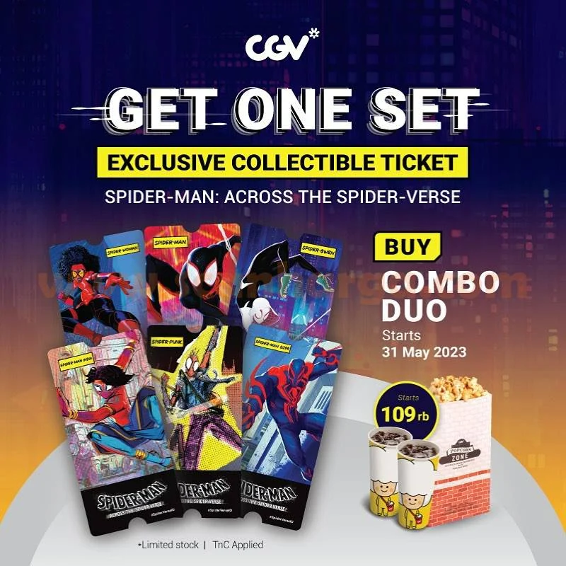 CGV Hadirkan Program Collectible Ticket Spider-Man: Brand New Day dan CGV Cares for Children