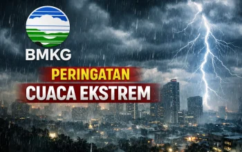 Cuaca Ekstrem Mengancam Indonesia: BMKG Peringatkan Potensi Hujan Petir dan Angin Kencang