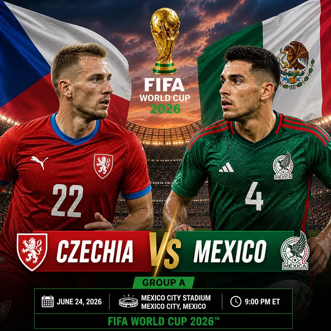 Czechia vs Mexico World Cup 2026: Pertarungan Sengit di Piala Dunia
