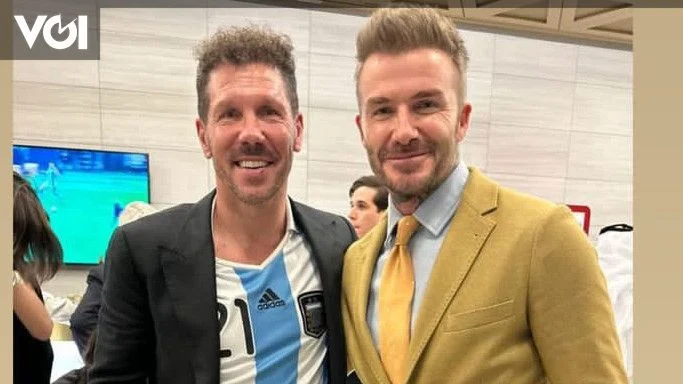 David Beckham dan Simeone Bertemu Lagi Setelah 28 Tahun: Persahabatan Baru di Dunia Sepakbola