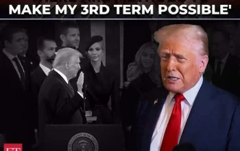 Donald Trump Jokes About Running for Third Term as US President