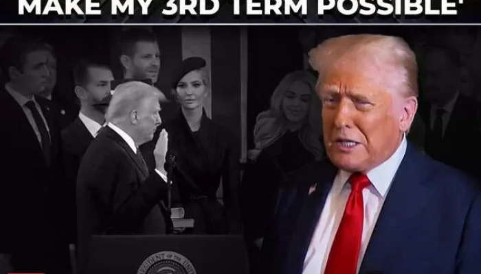 Donald Trump Jokes About Running for Third Term as US President