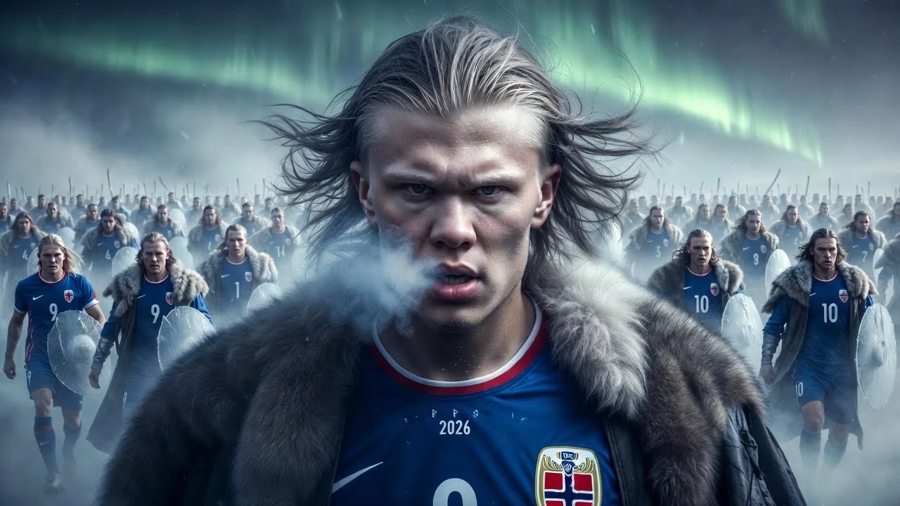 Erling Haaland, Sang 'Viking' yang Mencuri Perhatian di Piala Dunia 2026