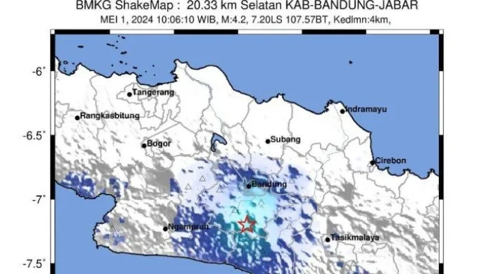 Gempa Bumi Mengguncang Bali dan Bandung, Berikut Informasi Terkini