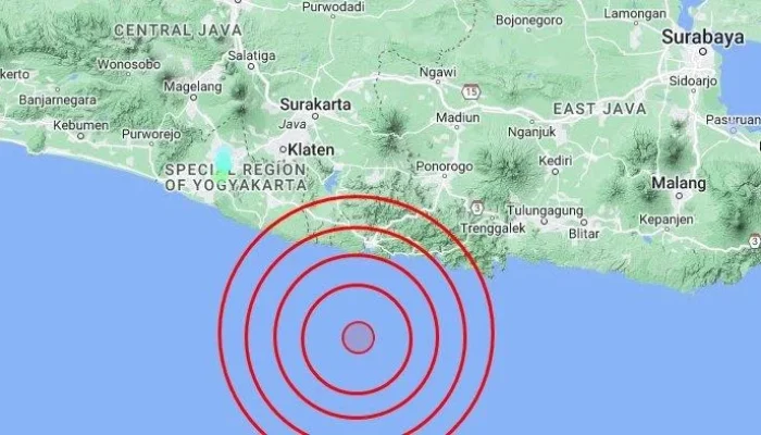 Gempa M5,6 Guncang Pacitan Jawa Timur, Getaran Terasa Hingga Yogyakarta