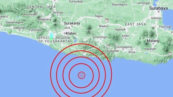 Gempa M5,6 Guncang Pacitan Jawa Timur, Getaran Terasa Hingga Yogyakarta