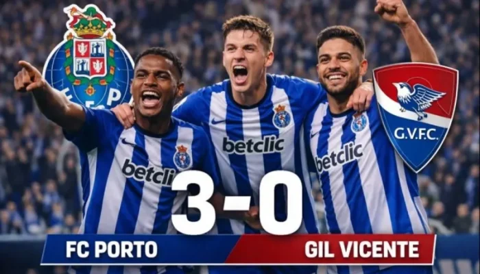 Gil Vicente Menang 1-0 Atas FC Porto di Pertandingan Persahabatan