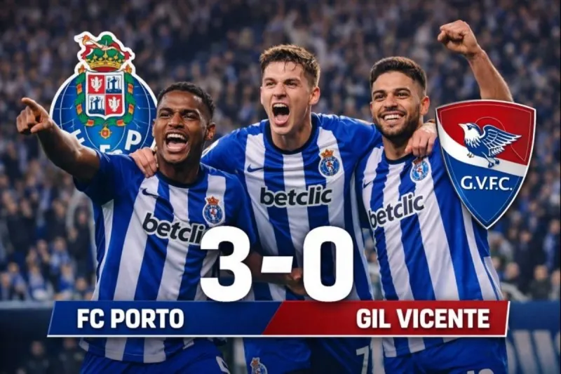 Gil Vicente Menang 1-0 Atas FC Porto di Pertandingan Persahabatan