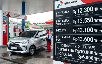 Harga BBM Pertamina Terbaru: Pertamax Tidak Turun Meski Harga Minyak Dunia Turun