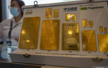 Harga Emas Pegadaian 7 Juli 2026: Antam, UBS, dan Galeri24 Kompak Turun