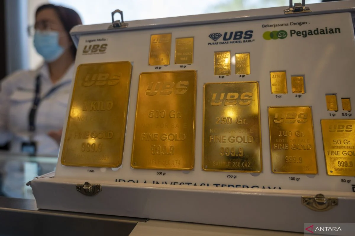 Harga Emas Pegadaian 7 Juli 2026: Antam, UBS, dan Galeri24 Kompak Turun