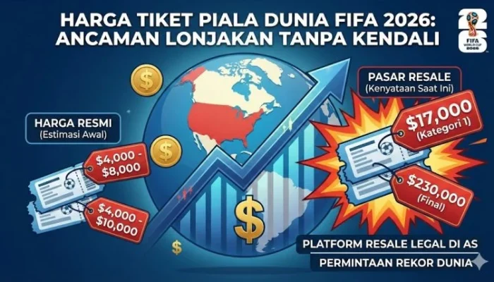 Harga Tiket Piala Dunia 2026 Turun Drastis, Apa Penyebabnya?