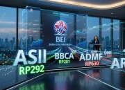 IHSG Bertahan di Level 6.000, BBCA dan BRI Jadi Jagoannya