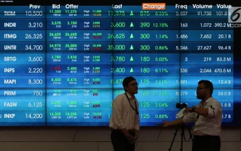 IHSG Melonjak ke 5.912, Saham Grup Bakrie Menguat