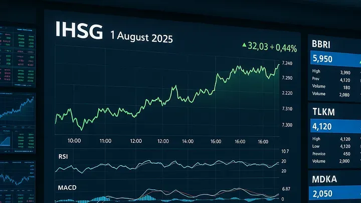 IHSG Menguat, Saham BBRI Melemah: Apa yang Terjadi di Pasar Saham Hari Ini?