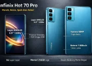 Infinix Hot 70 Pro: Ponsel dengan Fitur Canggih dan Desain Menarik