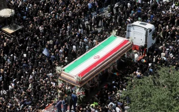 Iran-US War: Khamenei's Funeral Procession Begins in Tehran Amid Mourner's Threats to Trump