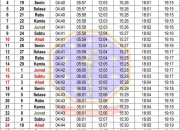 Jadwal Sholat Palembang Hari Ini dan Keutamaannya