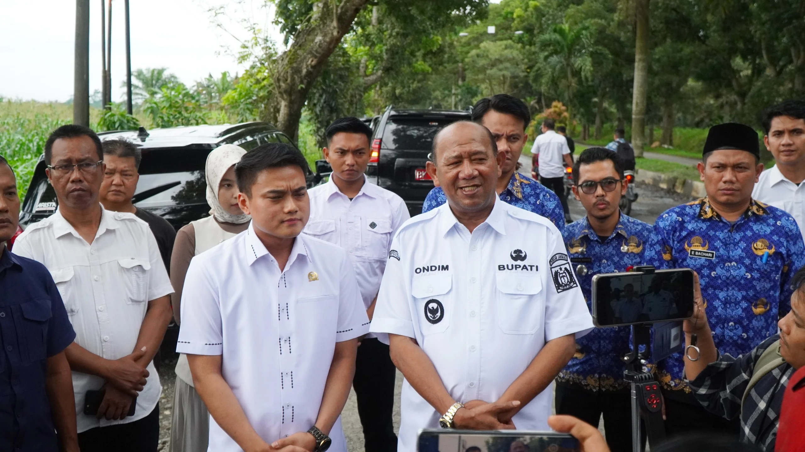 Janji Syah Afandin Terealisasi, Jalan Rusak di Langkat Segera Diperbaiki