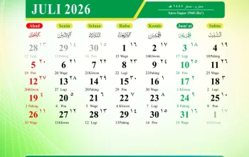 Juli 2026: Tidak Ada Libur Nasional, Simak Tanggal Merah dan Informasi Penting Lainnya