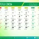 Juli 2026: Tidak Ada Libur Nasional, Simak Tanggal Merah dan Informasi Penting Lainnya