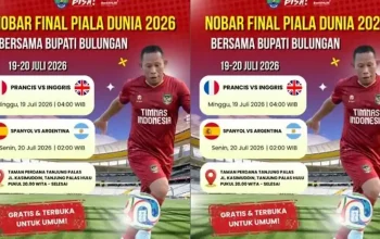 Kabupaten Bulungan Siap Ramaikan Piala Dunia 2026