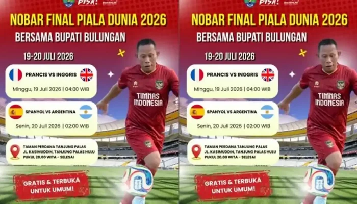Kabupaten Bulungan Siap Ramaikan Piala Dunia 2026